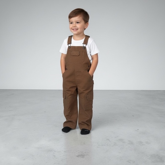 Duluth Trading Co Other - Duluth Trading Co Kids Tan Overalls
